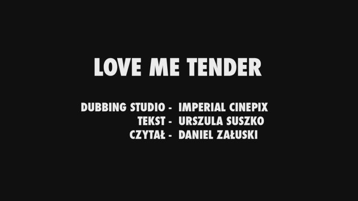 Lektor (VO)<br> Kochaj Mnie Czule - Love Me Tender (1956)